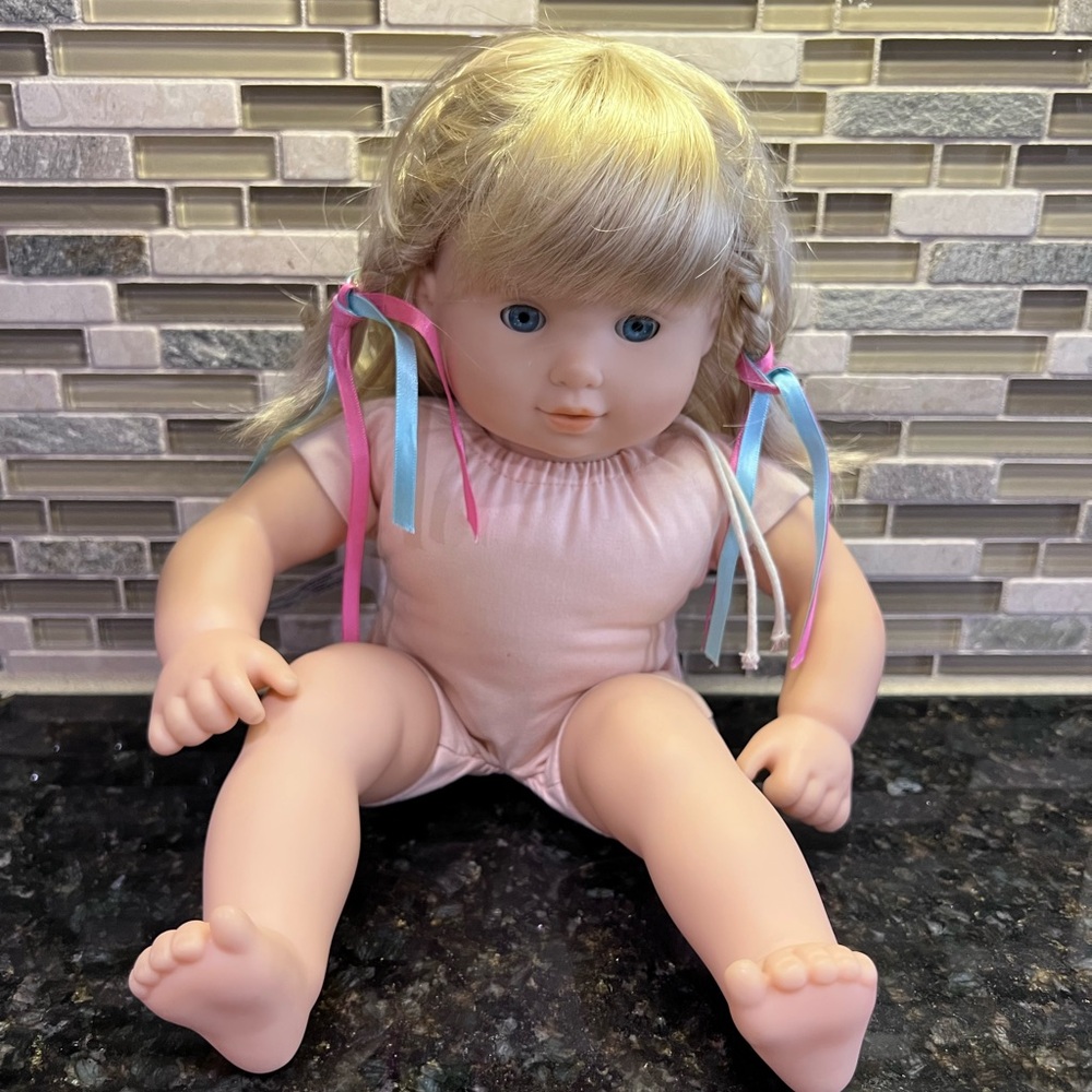 American Girl Doll bitty baby twin doll with Blonde Hair
